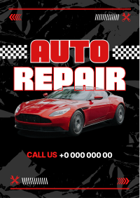 Auto Repair Service Flyer Preview