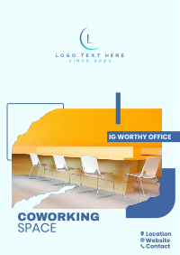 IG Worthy Office Poster Design