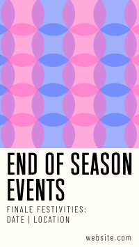 Modern Agnostic Season End Events Facebook Story Design