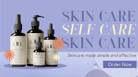 Skin Care Products Facebook event cover Image Preview
