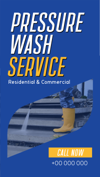 Pressure Wash Business Facebook story Image Preview