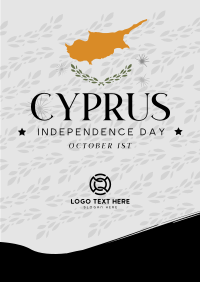 Cyrpus Independence Flyer Design