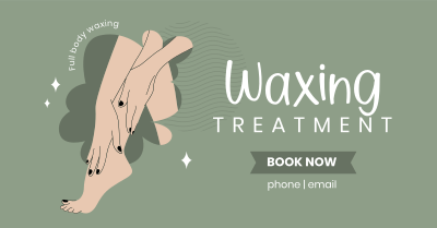 Leg Waxing Facebook ad Image Preview