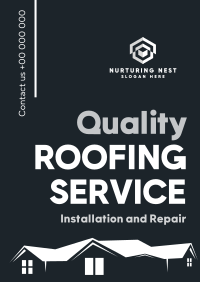 Quality Roofing Poster Image Preview