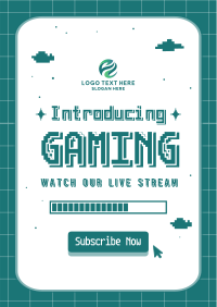 Introducing Gaming Stream Flyer Design
