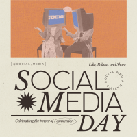 Modern Social Media Day Linkedin Post Image Preview