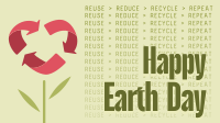 Earth Day Recycle Animation Image Preview