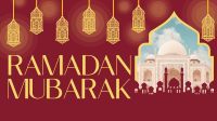 Ramadan Holiday Greetings Animation Design