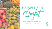 Organic Market Facebook event cover Image Preview