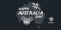 Koala Australia Day Twitter post Image Preview