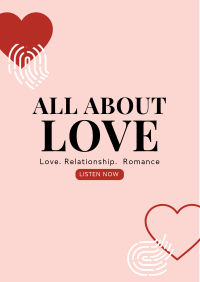 All About Love Flyer Image Preview
