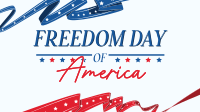 Freedom Day of America Animation Image Preview