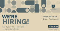 Hiring Cubes and Squares Facebook Ad Design