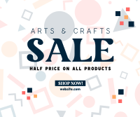 Art Supply Clearance Facebook post Image Preview