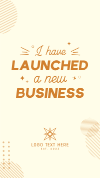 New Business Launch Instagram Story Design