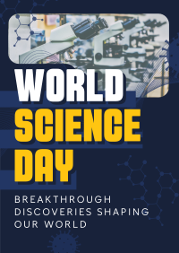 Corporate World Science Day Poster Image Preview