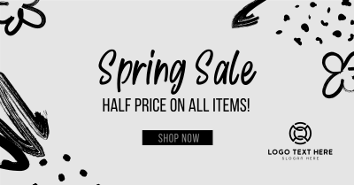 Fun Spring Sale Facebook ad Image Preview