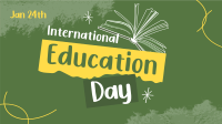 Education Day Awareness Facebook Event Cover Image Preview