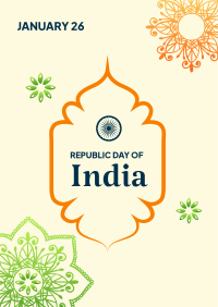 Happy Indian Republic Day Poster Image Preview