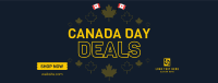 Canada Day Deals Facebook cover Image Preview