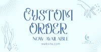 Order Custom Jewelry Facebook ad Image Preview