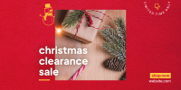 Christmas Clearance Twitter Post Image Preview