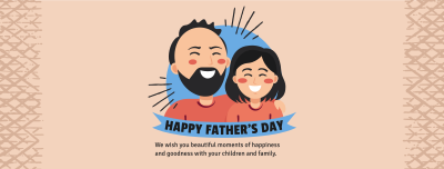 Father's Day Bonding Facebook cover Image Preview