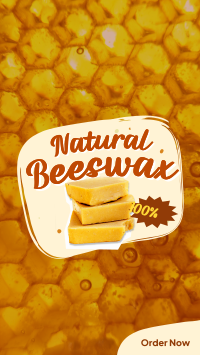 Pure Natural Beeswax Instagram Reel Design