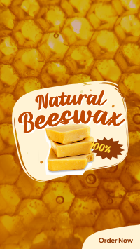 Pure Natural Beeswax Instagram Reel Image Preview