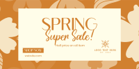 Spring Has Sprung Sale Twitter post Image Preview