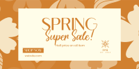 Spring Has Sprung Sale Twitter Post Image Preview