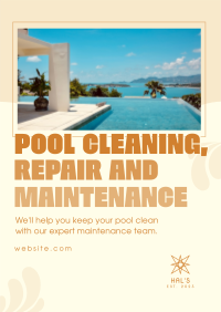 Pool Cleaning Services Poster Image Preview