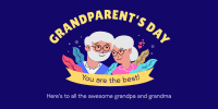 Grandparent's Day Twitter Post Design