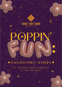 Elegant Party Supplies Flyer Preview