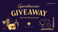 Spooky Spectacle Facebook Event Cover Design