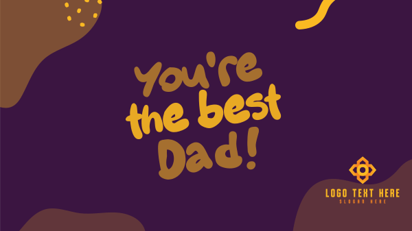 Dad's Day Doodle Facebook Event Cover Design