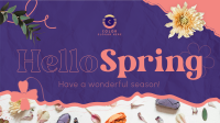 Hello Spring Animation Image Preview