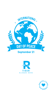 International Day of Peace Instagram story Image Preview