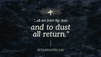 Ash Wednesday Verse Facebook event cover Image Preview