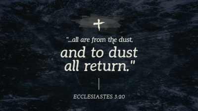 Ash Wednesday Verse Facebook event cover Image Preview
