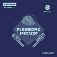 Plumbing Specialist Instagram Post Image Preview