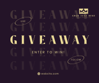 More Giveaway Facebook post Image Preview