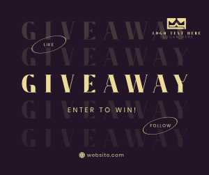 More Giveaway Facebook post Image Preview