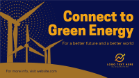 Green Energy Silhouette Animation Image Preview