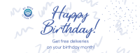 Doodly Birthday Promo Facebook Cover Image Preview
