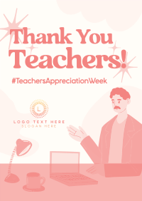 Teacher Appreciation Week Poster Image Preview