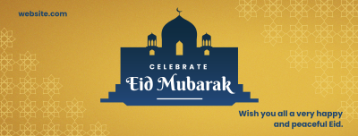 Celebrate Eid Mubarak Facebook cover Image Preview