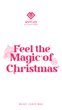 Magical Christmas Facebook Story Design