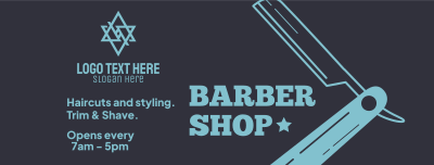Haircuts and Styling Facebook cover Image Preview
