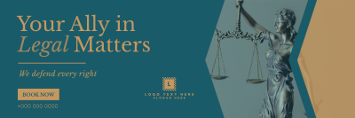 Legal Matters Expert Twitter header (cover) Image Preview